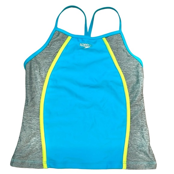 Speedo Heather Splice Tankini Set - Picture 4 of 12